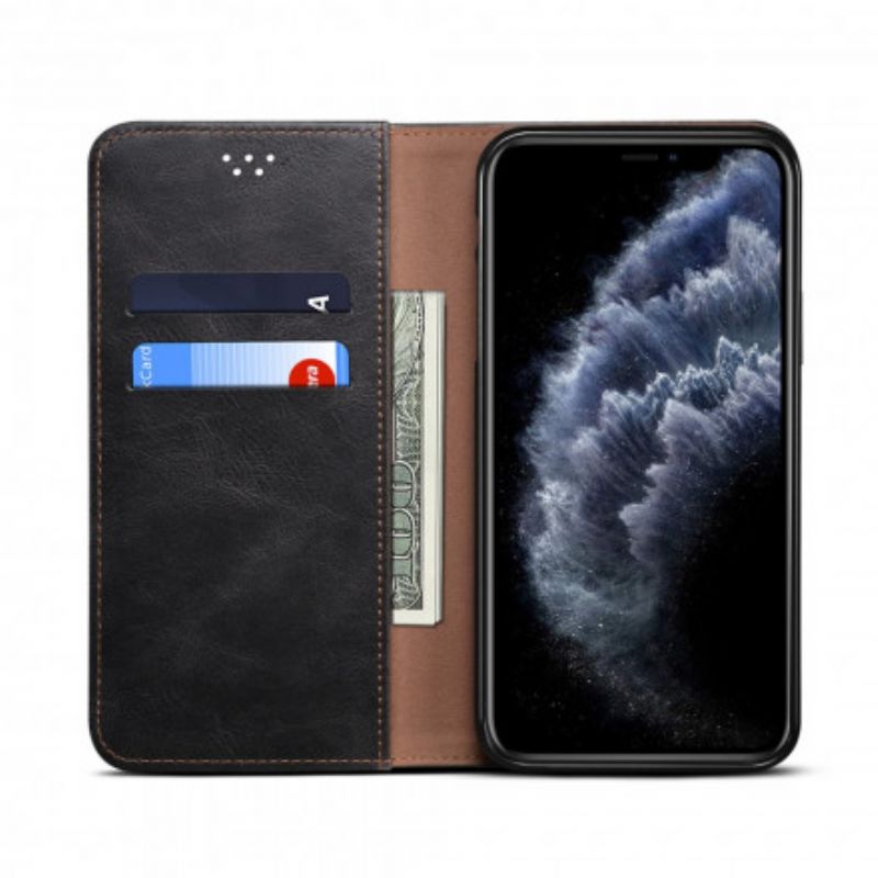 Cover iPhone 11 Pro Flip Cover Vokset Kunstlæder