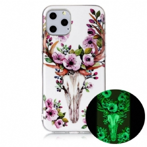 Cover iPhone 11 Pro Fluorescerende Blomsterelg