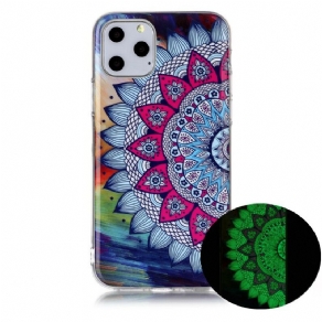 Cover iPhone 11 Pro Fluorescerende Farverig Mandala