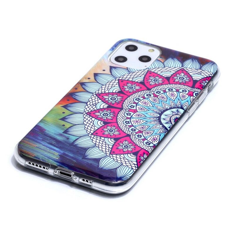 Cover iPhone 11 Pro Fluorescerende Farverig Mandala