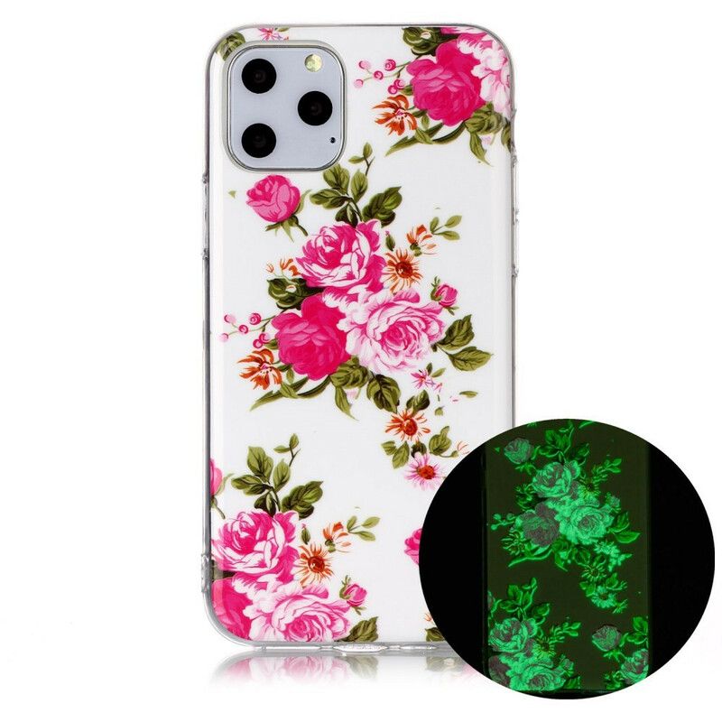 Cover iPhone 11 Pro Fluorescerende Frihedsblomster