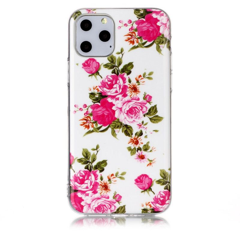 Cover iPhone 11 Pro Fluorescerende Frihedsblomster