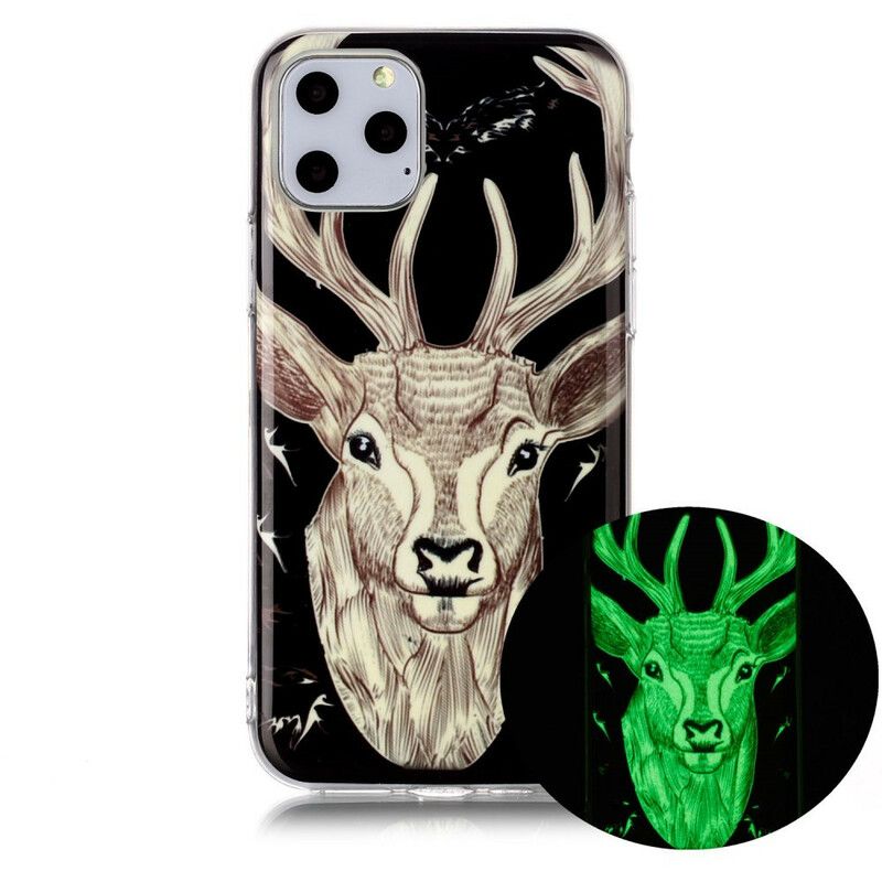 Cover iPhone 11 Pro Fluorescerende Majestic Stag