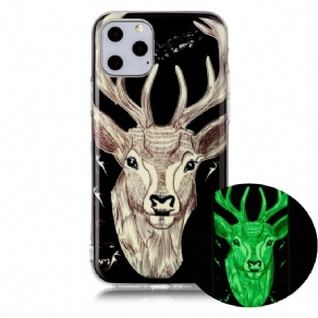 Cover iPhone 11 Pro Fluorescerende Majestic Stag