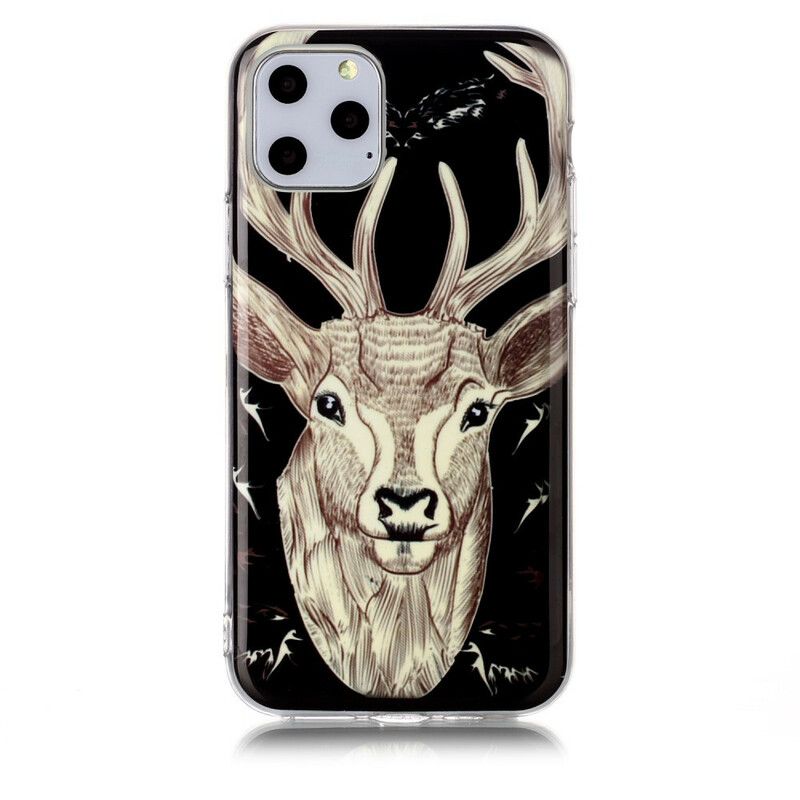 Cover iPhone 11 Pro Fluorescerende Majestic Stag