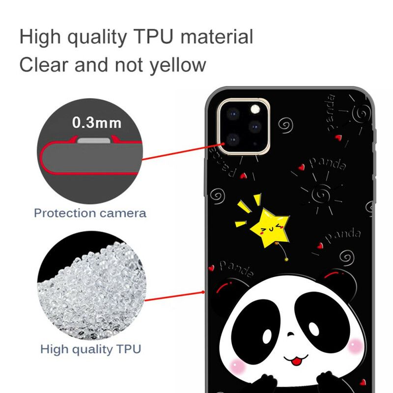 Cover iPhone 11 Pro Panda Star