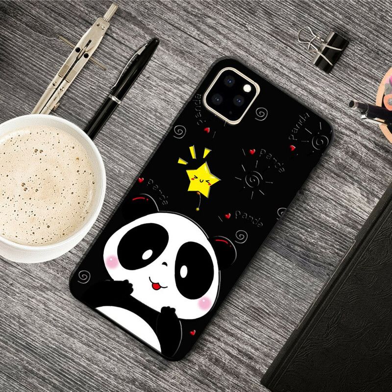 Cover iPhone 11 Pro Panda Star