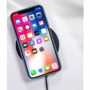 Cover iPhone 11 Pro Silikone Og Imiteret Læder Kortholder