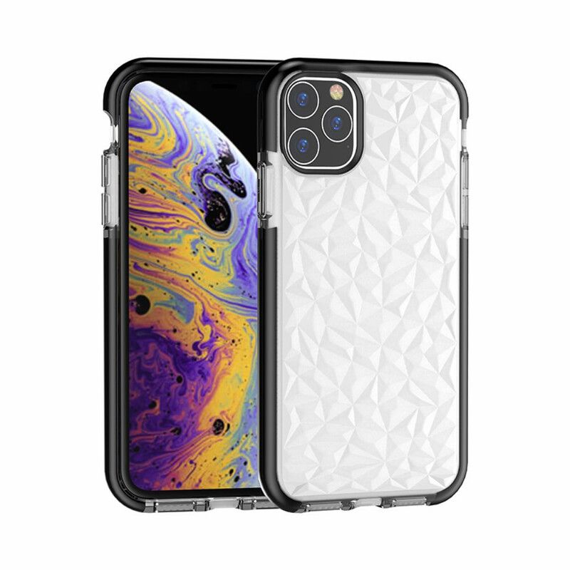 Cover iPhone 11 Pro Transparent Diamantstruktur