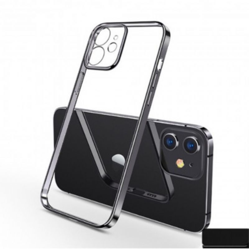 Cover iPhone 11 Pro Transparent Metal Style Kanter Sulada