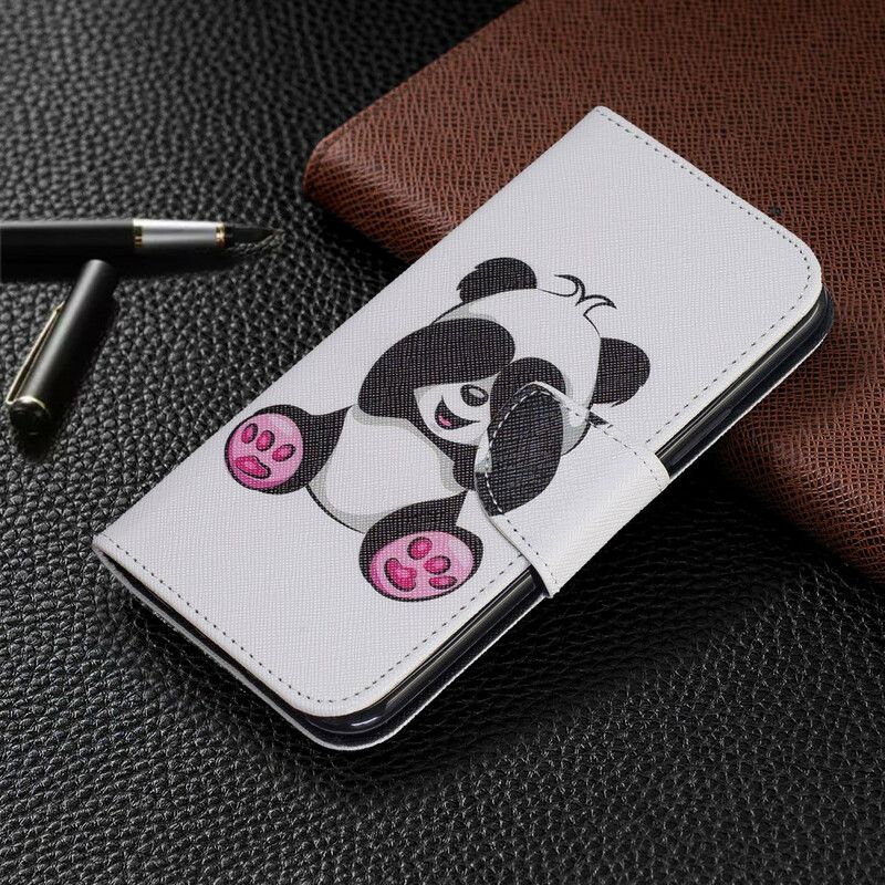 Flip Cover iPhone 11 Pro Panda Sjov