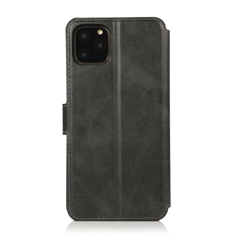 Flip Cover iPhone 11 Pro Punge Etui Imiteret Læderpung