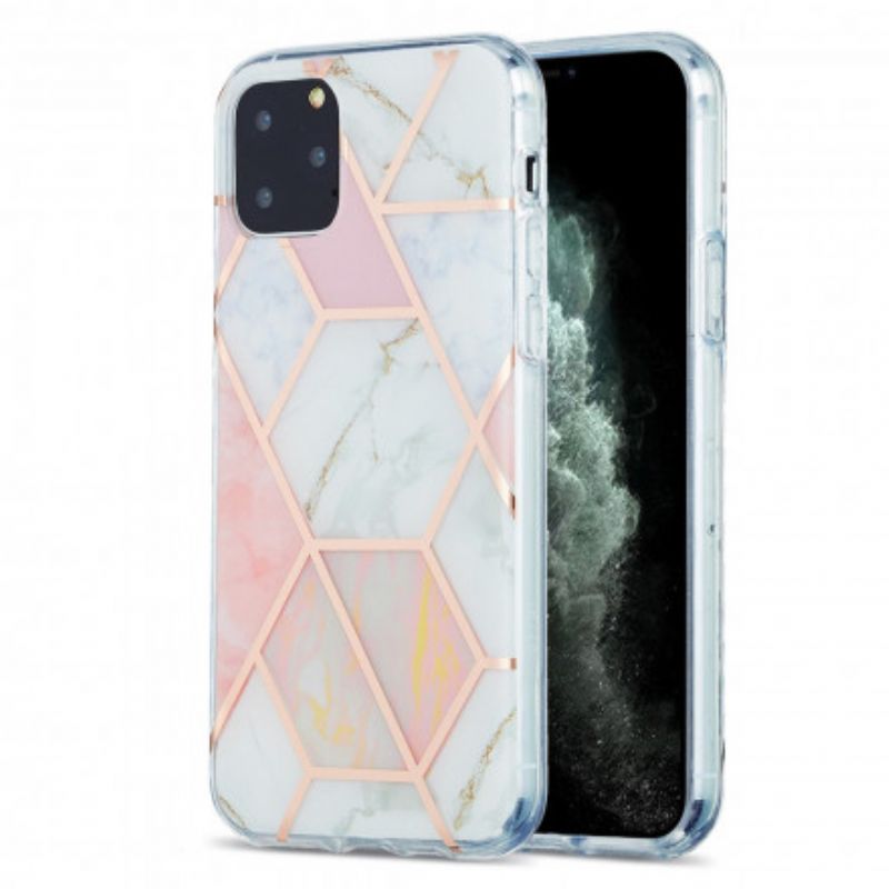 Mobilcover iPhone 11 Pro Blinkende Geometrisk Marmor