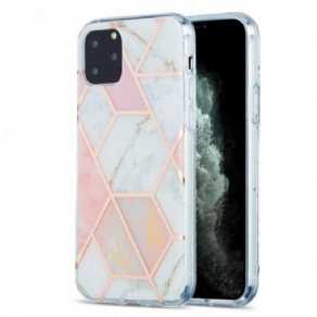 Mobilcover iPhone 11 Pro Blinkende Geometrisk Marmor