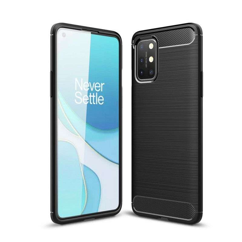 Cover OnePlus 8T Børstet Kulfiber