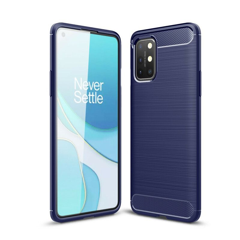 Cover OnePlus 8T Børstet Kulfiber