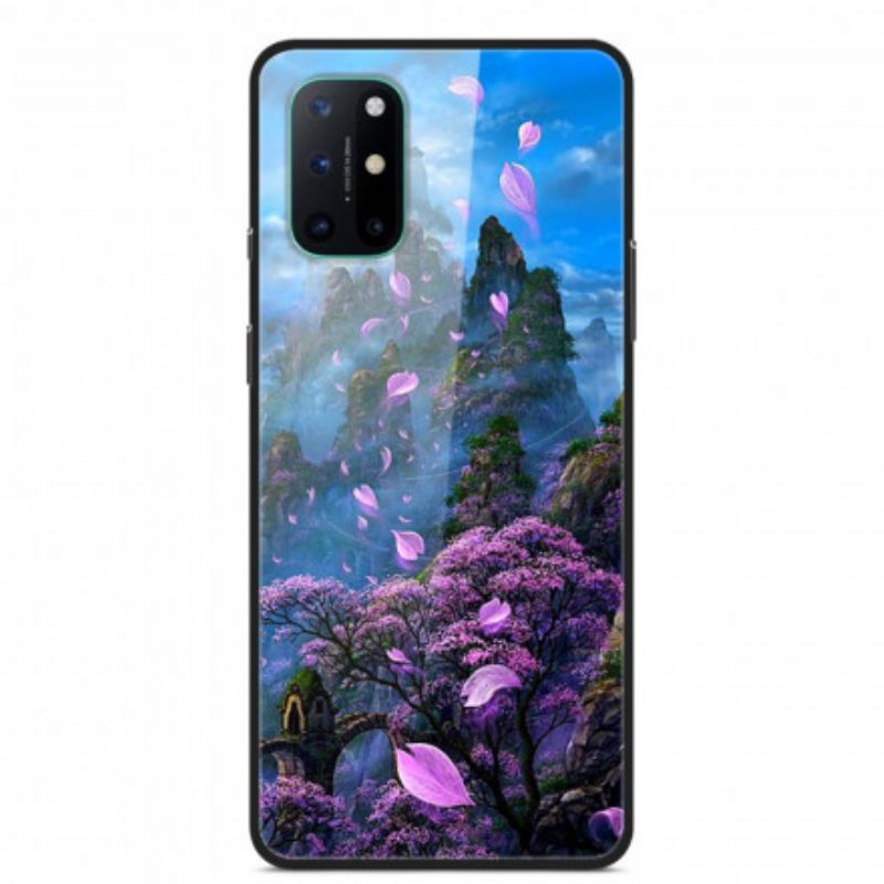 Cover OnePlus 8T Fantasy Landskabshærdet Glas