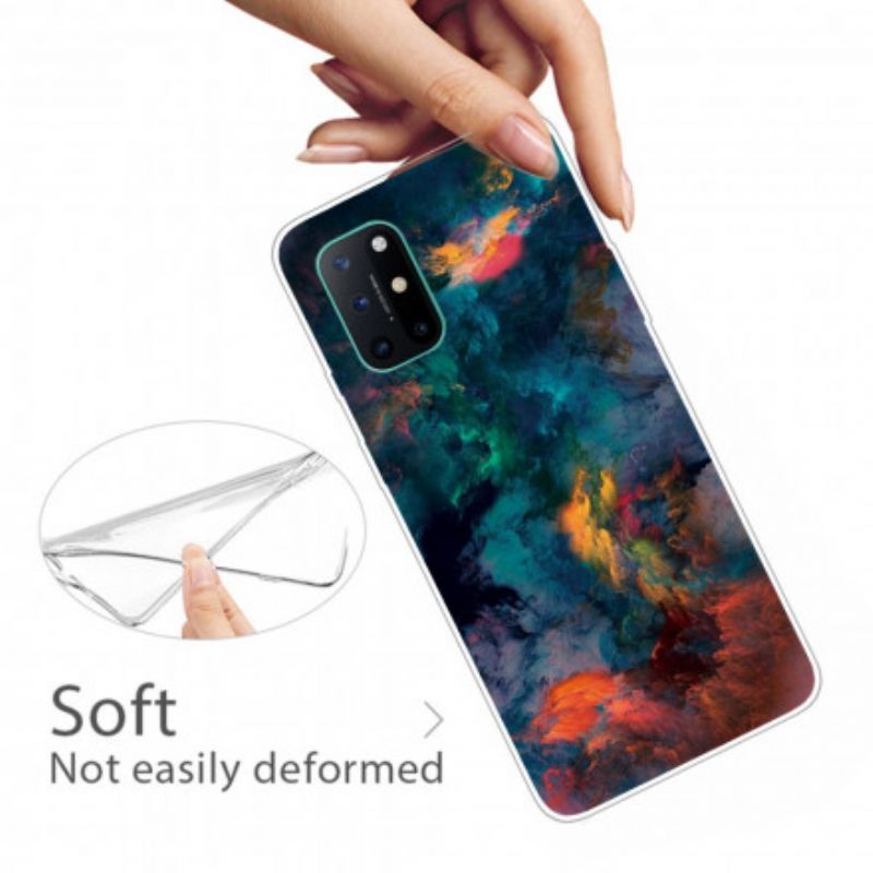 Cover OnePlus 8T Farverige Skyer