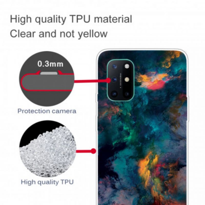 Cover OnePlus 8T Farverige Skyer