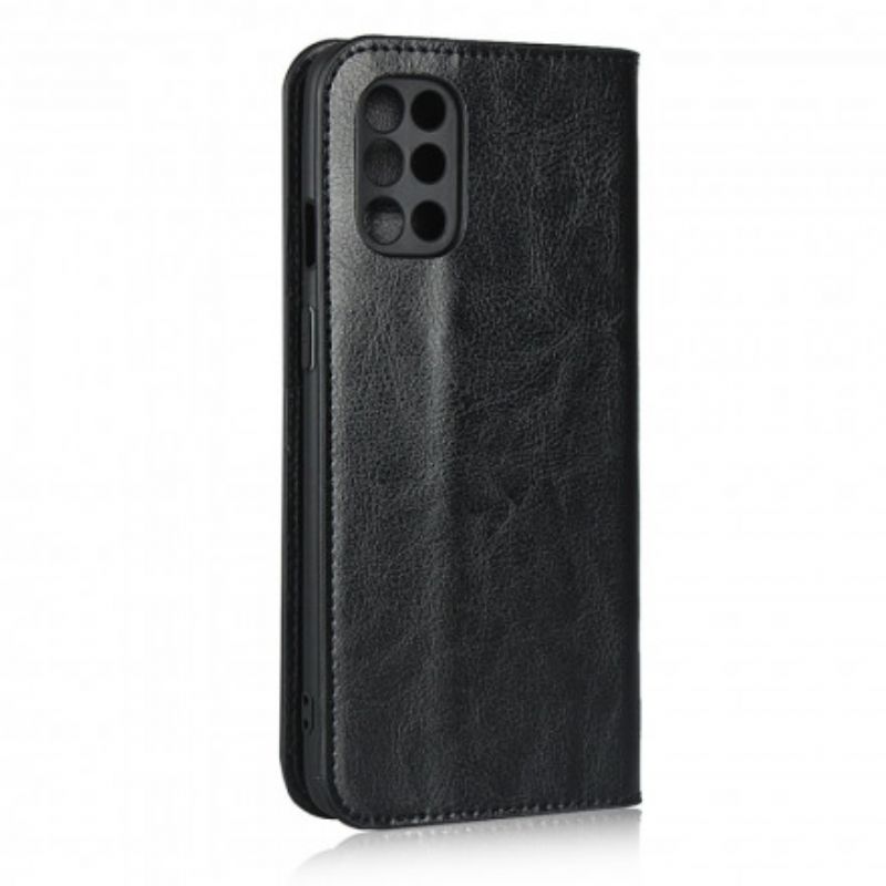 Cover OnePlus 8T Flip Cover Ægte Læder