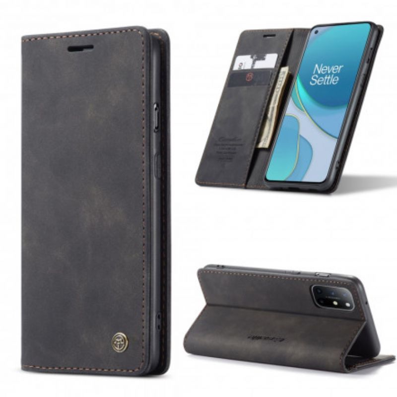 Cover OnePlus 8T Flip Cover Caseme Kunstlæder