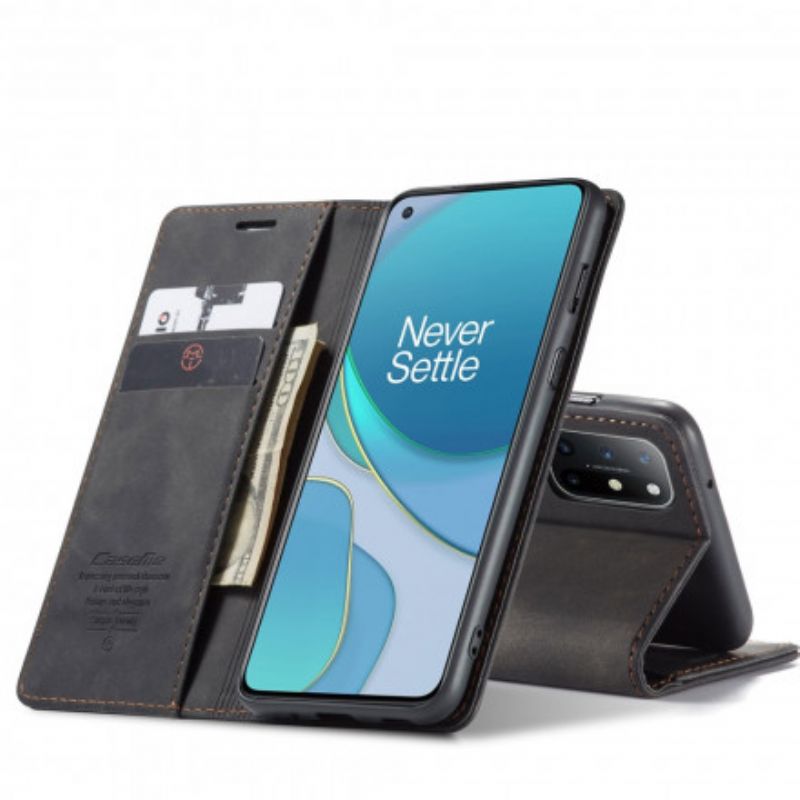 Cover OnePlus 8T Flip Cover Caseme Kunstlæder