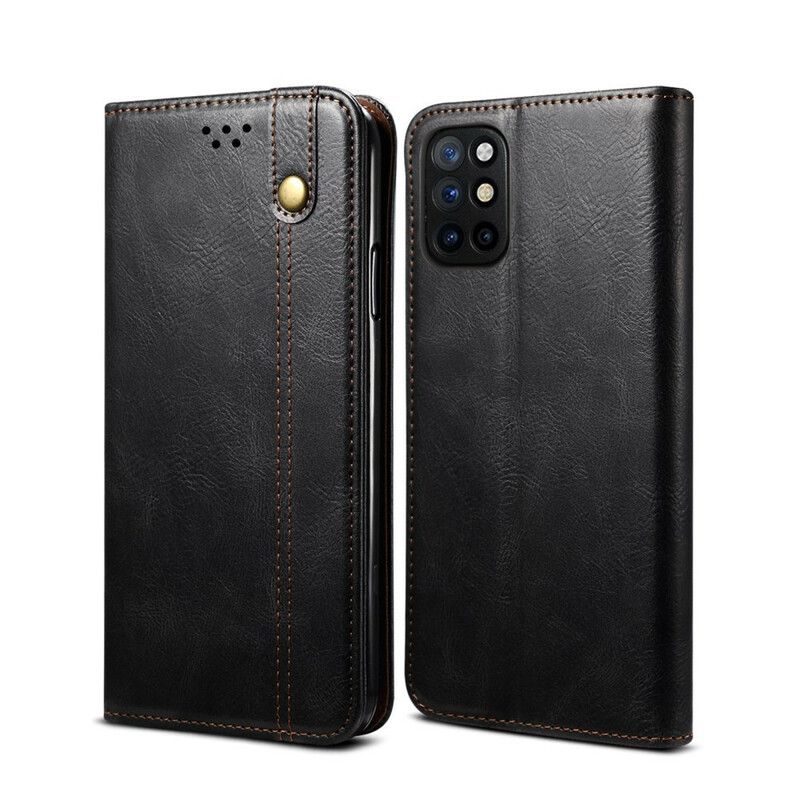 Cover OnePlus 8T Flip Cover Vokset Kunstlæder