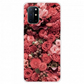 Cover OnePlus 8T Intense Blomster