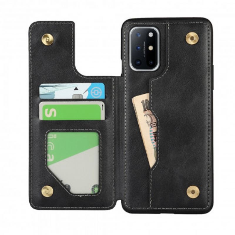 Cover OnePlus 8T Kortholder Og Snor