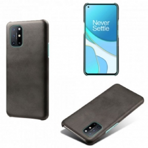 Cover OnePlus 8T Lædereffekt