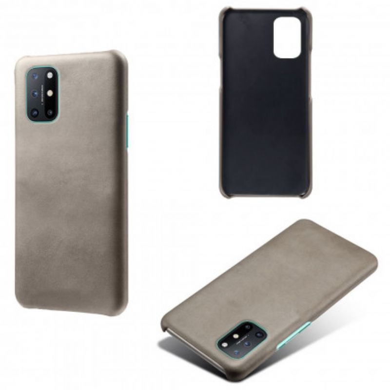 Cover OnePlus 8T Lædereffekt