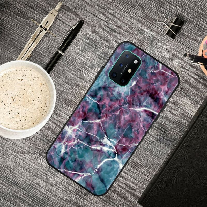 Cover OnePlus 8T Lilla Marmor