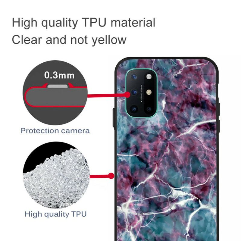 Cover OnePlus 8T Lilla Marmor