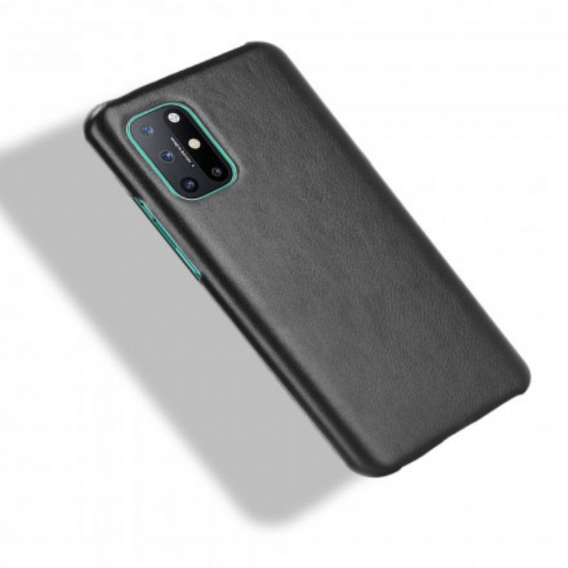 Cover OnePlus 8T Performance Litchi-lædereffekt