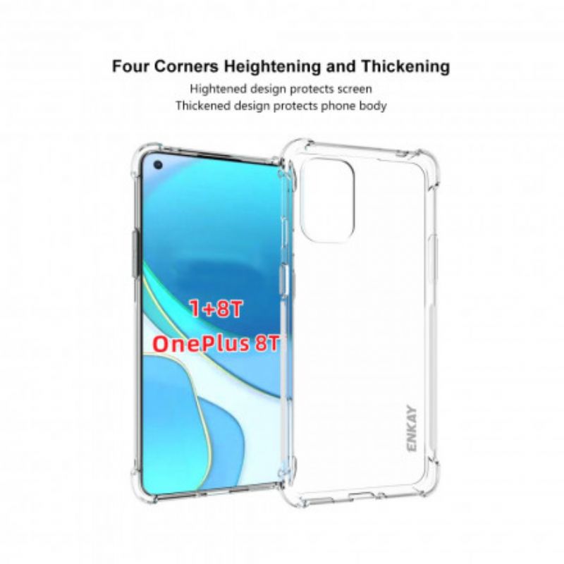 Cover OnePlus 8T Transparent Enkay