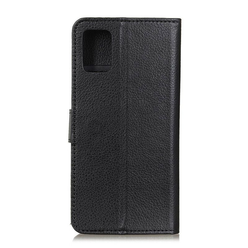 Flip Cover OnePlus 8T Traditionelt Litchi