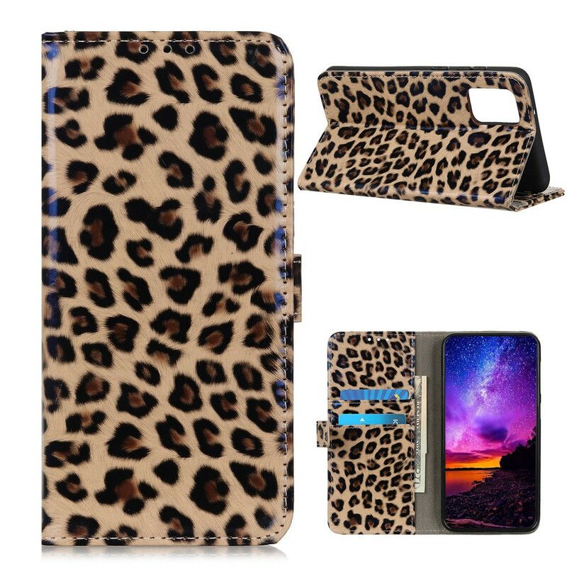 Læder Cover OnePlus 8T Leopard