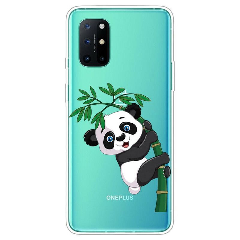 Mobilcover OnePlus 8T Sømløs Panda På Bambus