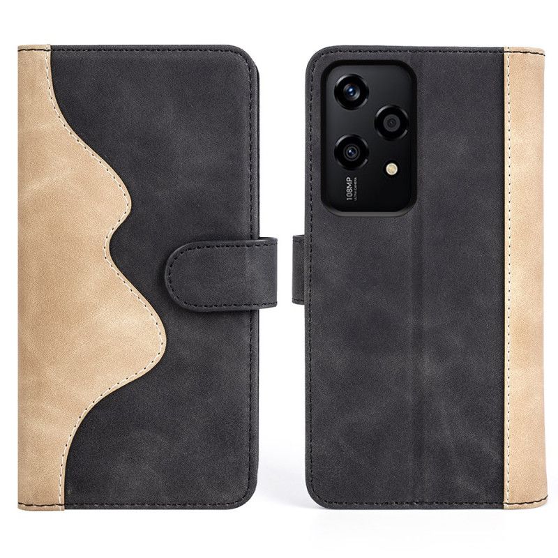 Flip Cover Honor 200 Lite Tofarvet Design