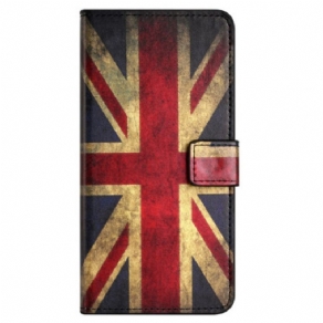 Flip Cover Honor 200 Lite Vintage Engelsk Flag