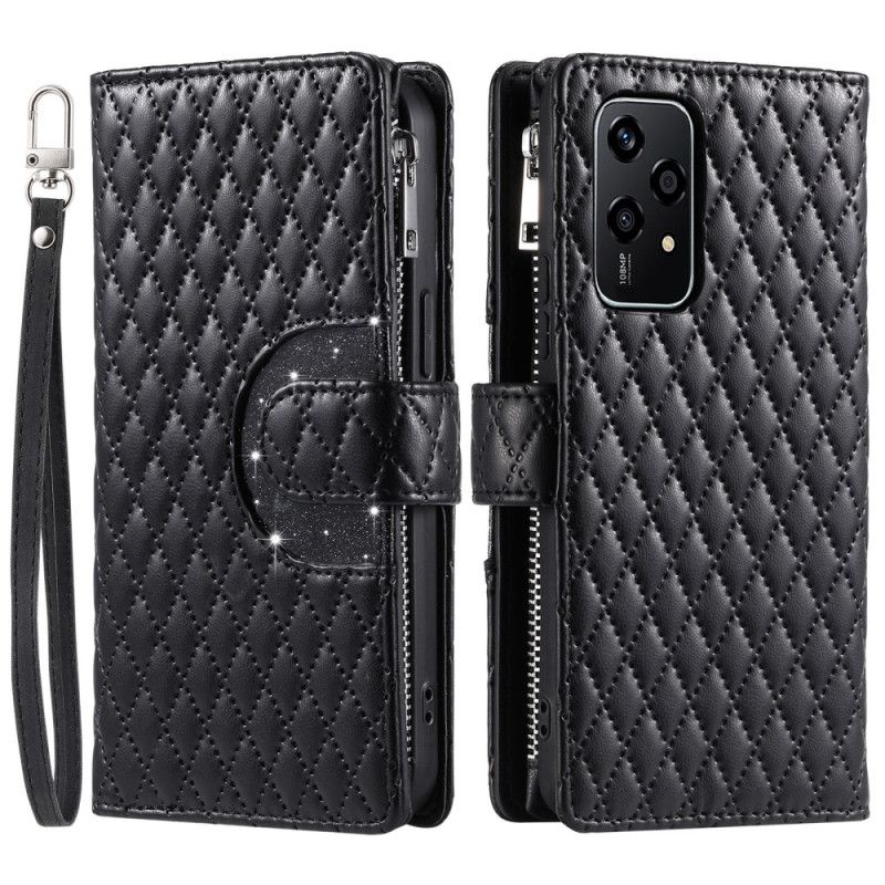 Læder Cover Honor 200 Lite Telefon Etui Premium Blank