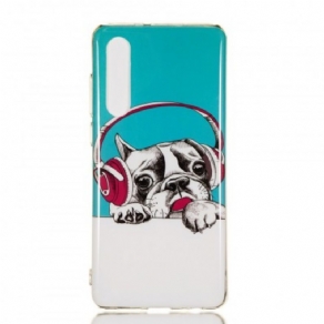 Cover Huawei P30 Fluorescerende Hund