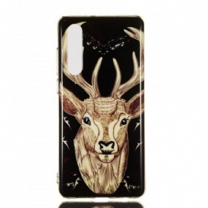 Cover Huawei P30 Fluorescerende Majestic Stag