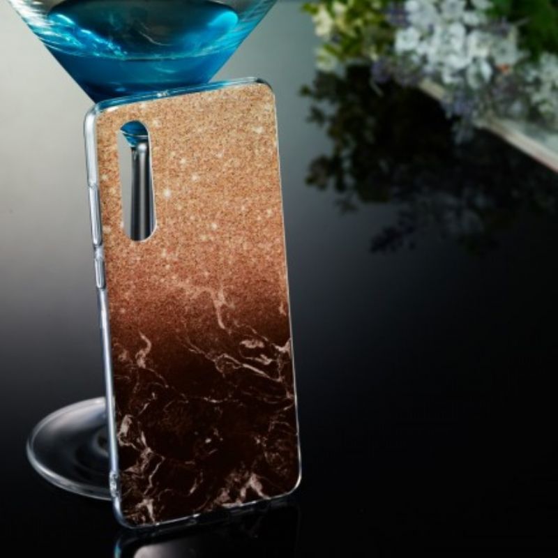 Cover Huawei P30 Glitrermarmor