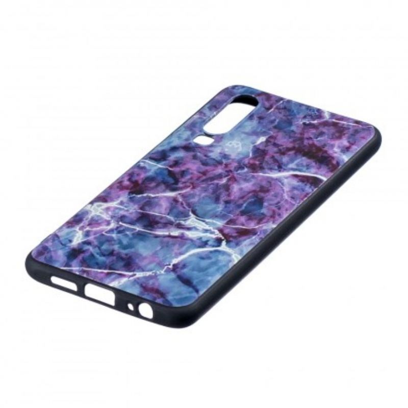 Cover Huawei P30 Lilla Marmor