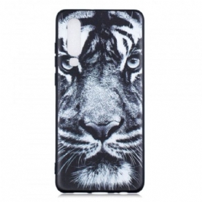 Cover Huawei P30 Sort Og Hvid Tiger