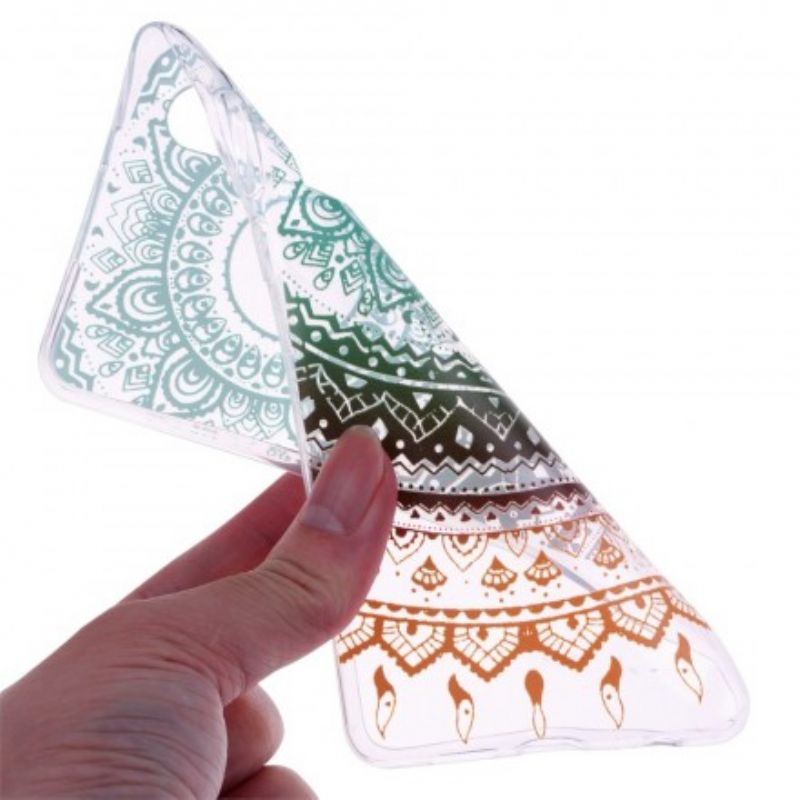 Cover Huawei P30 Transparent Farvet Mandala