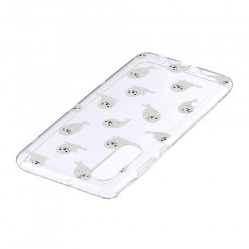 Cover Huawei P30 Transparent Sea Lions Sjov