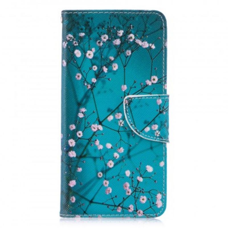 Flip Cover Huawei P30 Blomstrende Træ