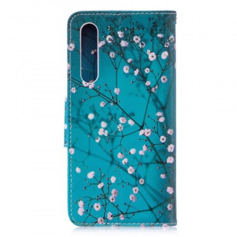 Flip Cover Huawei P30 Blomstrende Træ